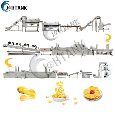 500kg/H patata Chips Production Line, affare di Chips Making Machine For Small della patata