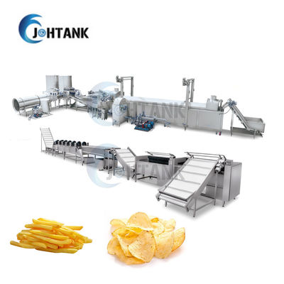 50kg/H patata Chips Production Line, banana completamente automatica Chips Making Machine
