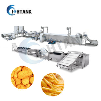 Lo spuntino del dito attacca la patata congelata Chips Making Machine