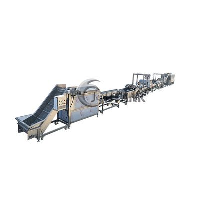 2000kg/h patata Chips Manufacturing Equipment Fully Automatic