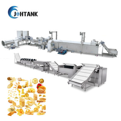 SS304 la patata completamente automatica Chips Making Machine Banana Frozen ha fritto