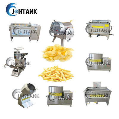 patate fritte congelate 2000kg/h che fanno la piccola scala della macchina, banana Chips Making Machine