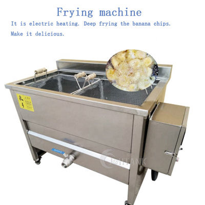Kg/h di acciaio inossidabile di Chips Potato Chips Making Line della banana del plantano 100