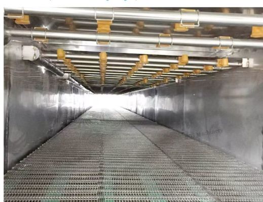 La linea di pastorizzazione del tunnel ha inscatolato la linea dello sterilizzatore dell'alimento di bassa temperatura dello sterilizzatore della bevanda dei sottaceti della bottiglia di vetro