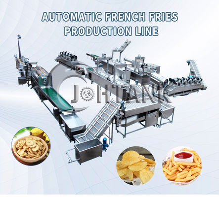 Patata Chips Production Line, patata Chips Maker Machine di acciaio inossidabile 304