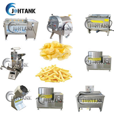 Banana del plantano e patata Chips Making Machine Semi Automatic
