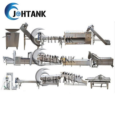 380kW patata completamente automatica Chips Making Machine