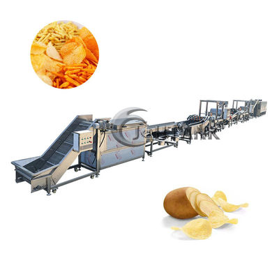 Bastoni francesi congelati elettrici della patata che fanno macchina 2000kg/h