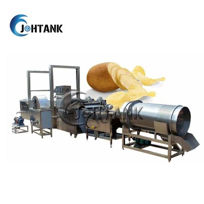 Linea di produzione congelata spuntino delle patate fritte, patata fresca Chips Production Line