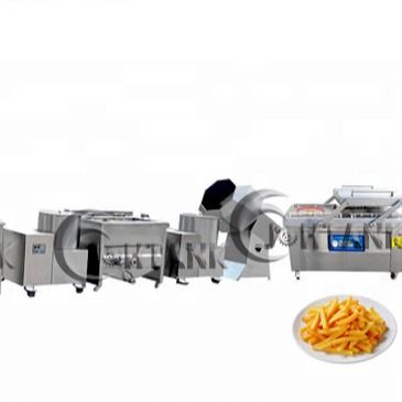 Macchina completamente automatica 500kg/H delle patate fritte della piccola scala