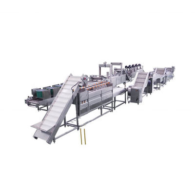 Patate fritte automatiche Chips Potato Chips Production Line 2000kg/hr