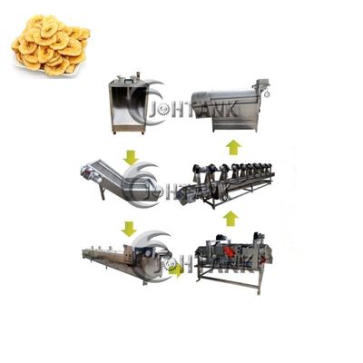 macchina completamente automatica di Chips Line Potato Crisps Making della patata 500kg/h