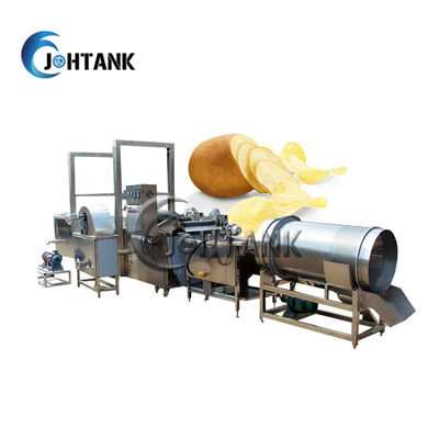 500kg/h la banana completamente automatica Chips Making Machine Potato Frozen ha fritto