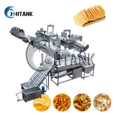 Patata fresca Chips Production Line di acciaio inossidabile 304