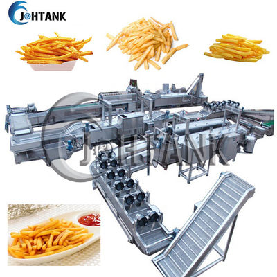 Patata fresca Chips Production Line di acciaio inossidabile 304