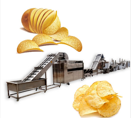 500kg/h fanno un spuntino la linea di trasformazione congelata delle patate fritte