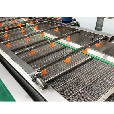 Macchina di pulizia automatica industriale di lavaggio della frutta e della verdura per l'insalata del pomodoro