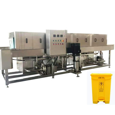 Uovo di plastica Tray Basket Washer Machine del riscaldamento di vapore
