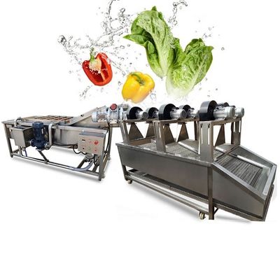 Linea di trasformazione della frutta ISO9001 e di verdura, lavatrice della bolla di aria