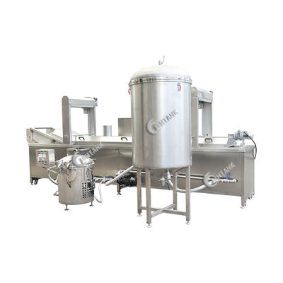 Arachide che frigge gli spuntini automatici continui che friggono macchina