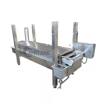 La macchina di frittura continua di acciaio inossidabile 304 ha soffiato calamaro Ring Drumstick dell'alimento