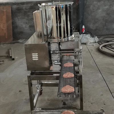 Hamburger automatico Patty Chicken Nuggets Processing Machine della torta di carne che fa macchina
