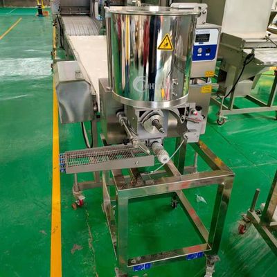 Hamburger automatico Patty Chicken Nuggets Processing Machine della torta di carne che fa macchina