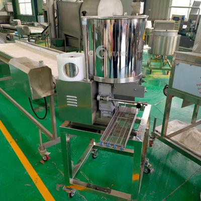 Hamburger automatico Patty Chicken Nuggets Processing Machine della torta di carne che fa macchina