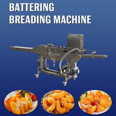 Carne della pastella del pollo della tempura che impana macchina automatica